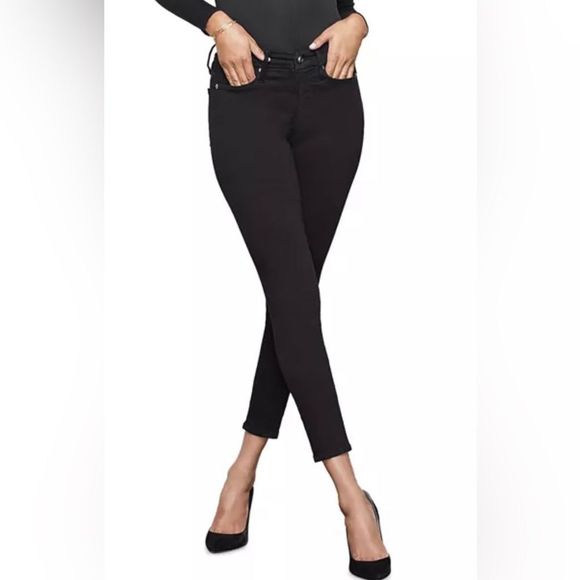 NWOT Good American Good Legs Crop Sz 0 - Picture 4 of 9